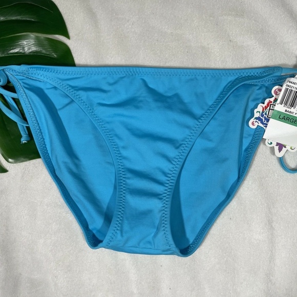 NWT $38 Becca Color Code Side Tie Basic Fit‎ Bikini Bottoms CLB [ Large ] #4033 - Picture 6 of 11